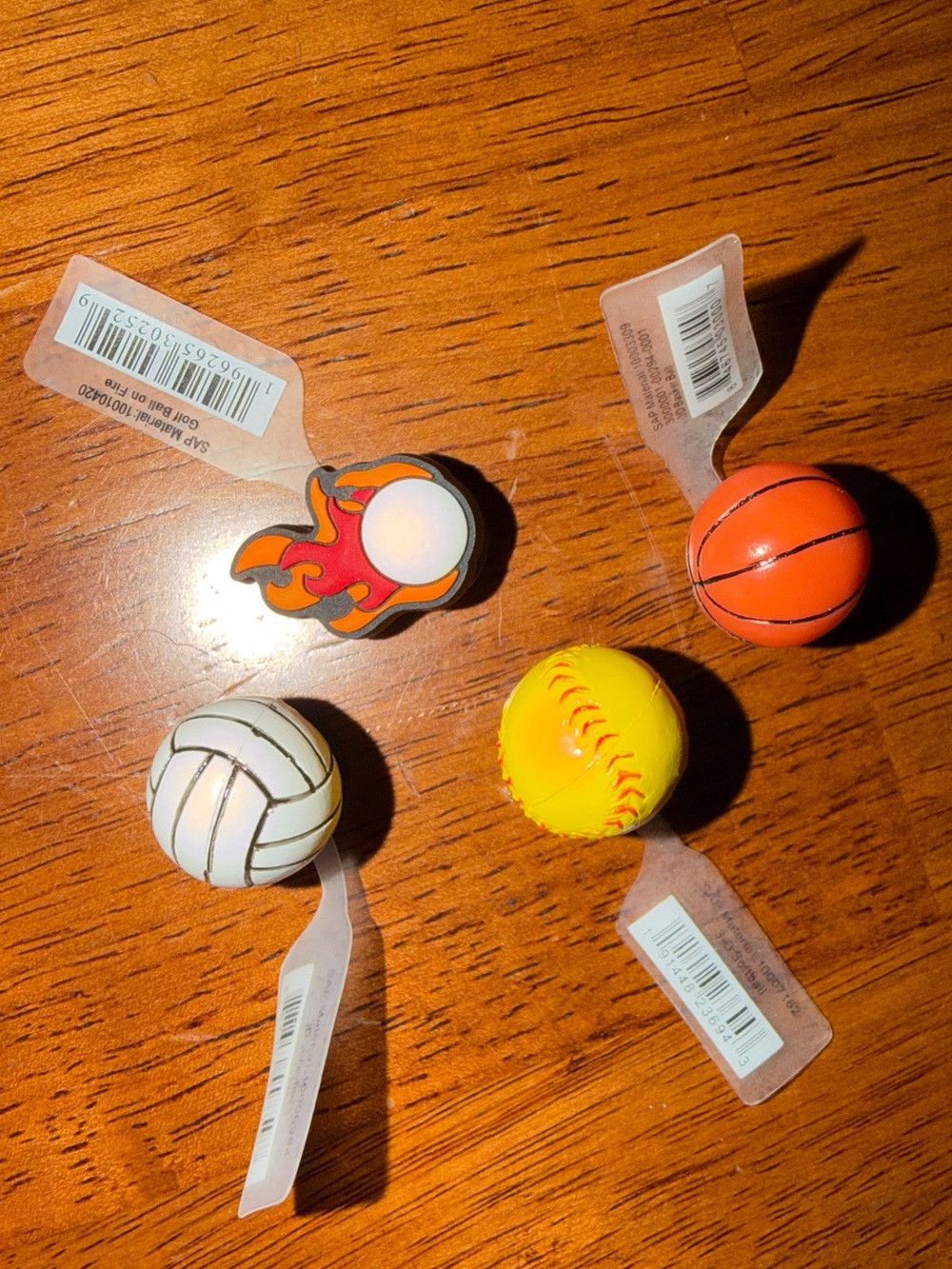 NWT Authentic Sports Crocs Jibbitz Shoe Charms